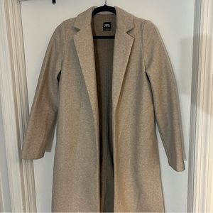 Zara light gray/brown trench